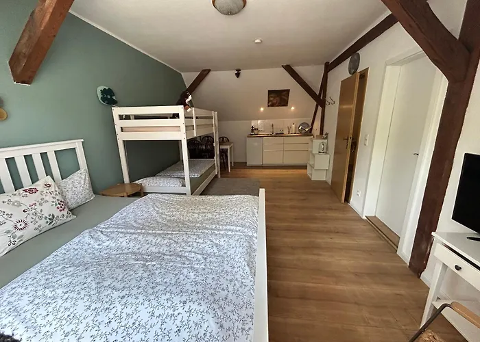 Ferienzimmer Teiselsmuehle Gehren فندق مبيت وإفطار Heideblick